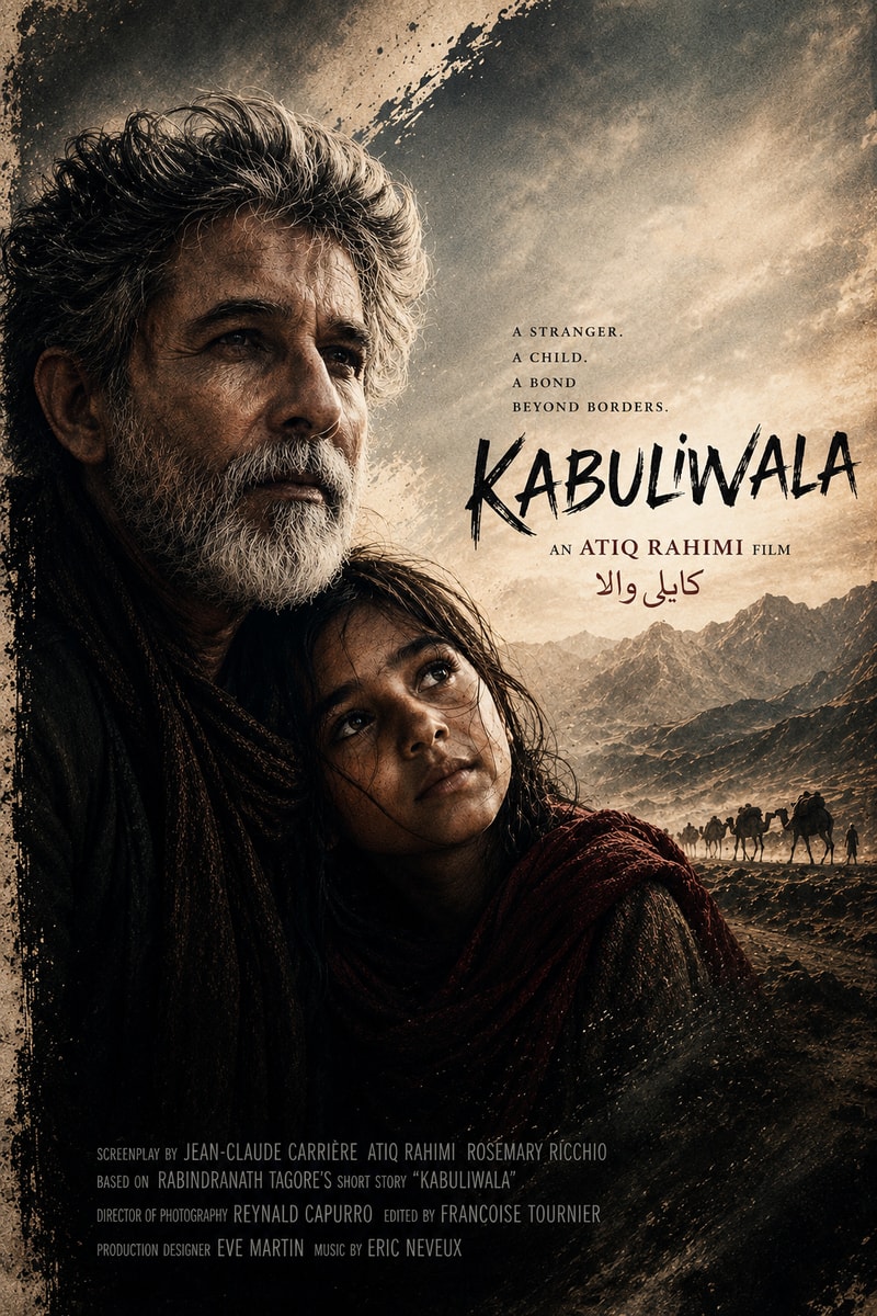 Kabuliwala poster — a film by Atiq Rahimi